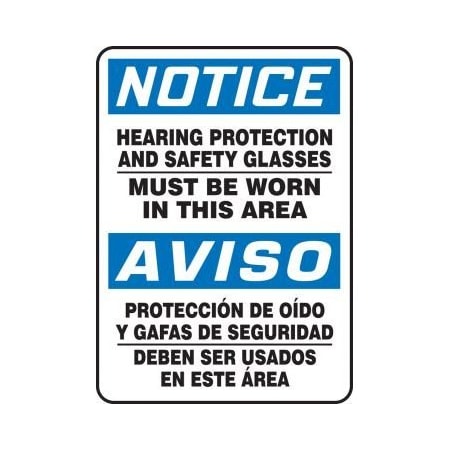 BILINGUAL SPANISH OSHA NOTICE SBMPPA819XL